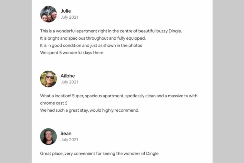 Centre Of Dingle Town - Luxury Holiday Apartment Eksteriør bilde